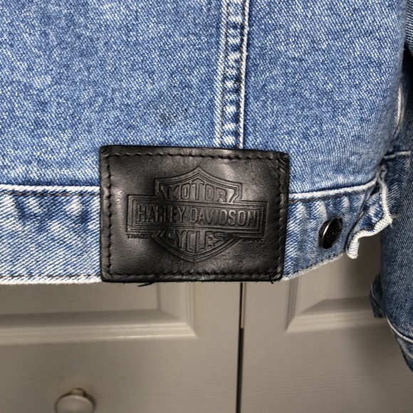 Harley Davidson 100th Anniversary Denim Jacket - Picture 6 of 6
